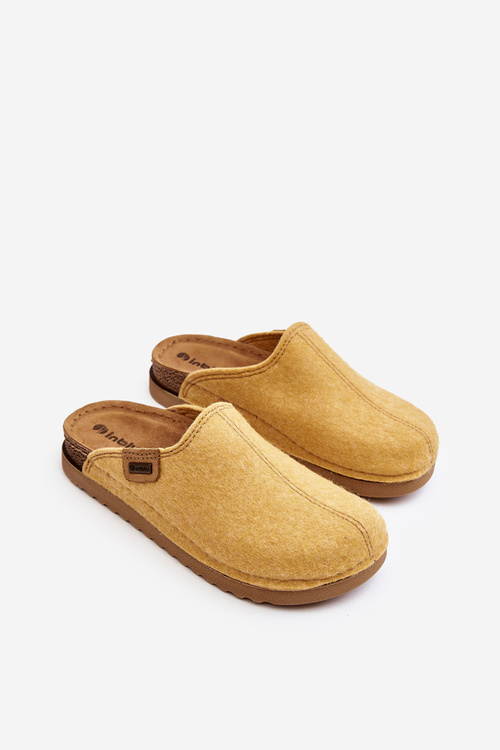 Domáce domáce topánky v Inblu DJ000010 žltá