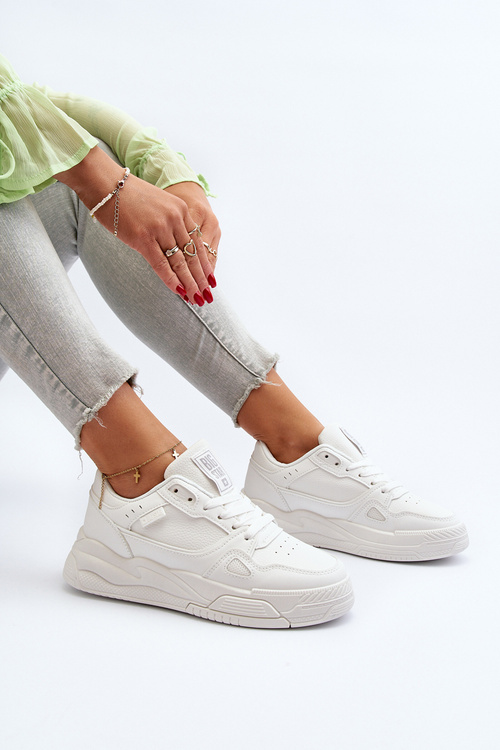 Dámské Sportovní Boty Sneakersy Big Star MM274354 Bílé