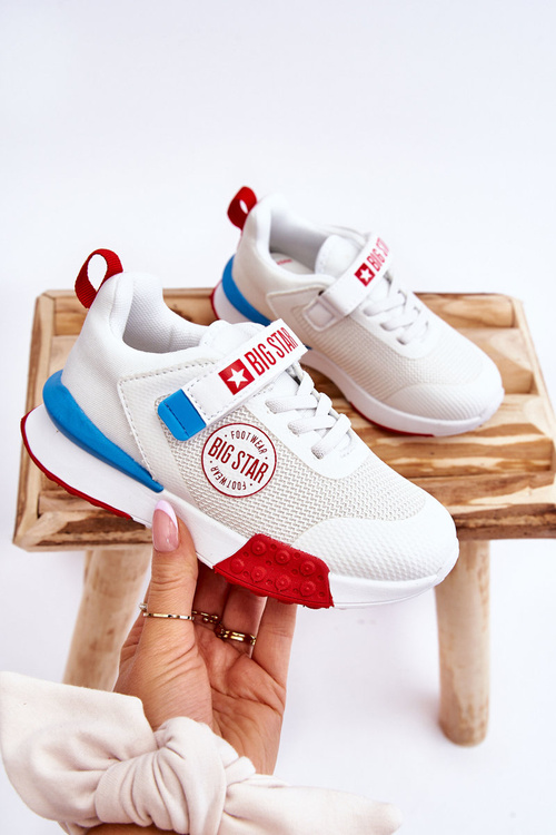 Nízka detská športová topánka Pamäťový penový systém Big Star LL374213 Biela