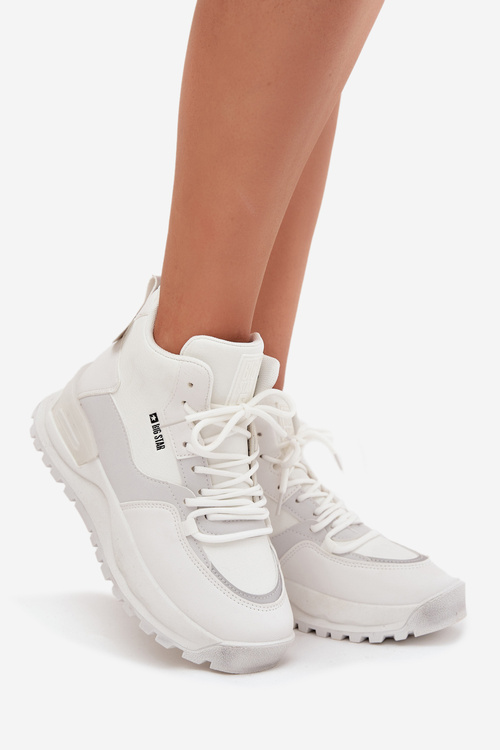 Dámske športové topánky Big Star SS274510 Biele