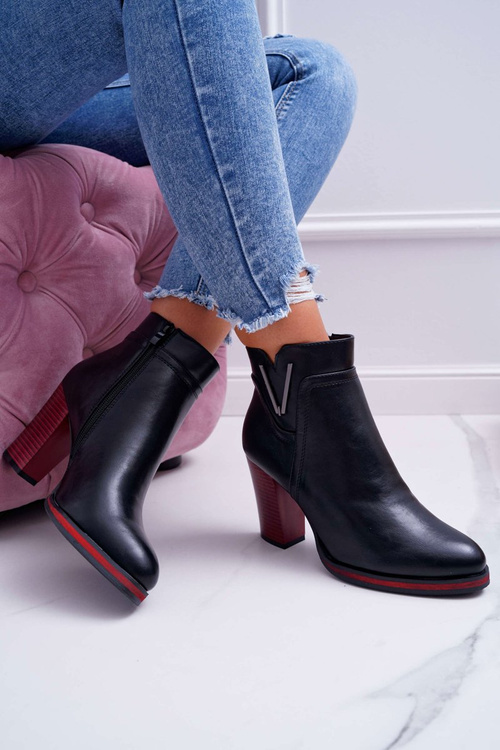 Dámské Kotníkové Boty Sergio Leone černé BT537