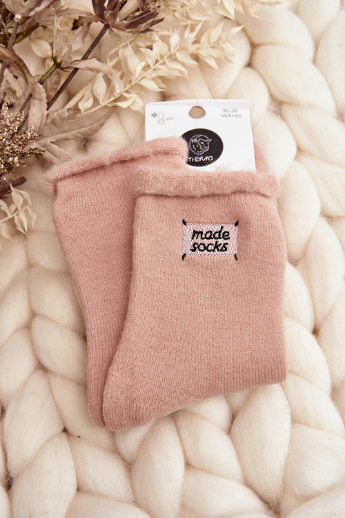 Dámske ružové ponožky