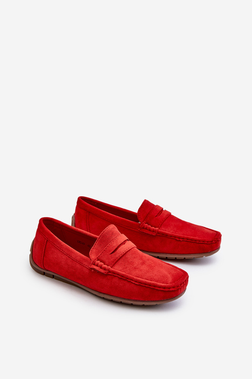 Pánske semišové mokasíny Navy modré