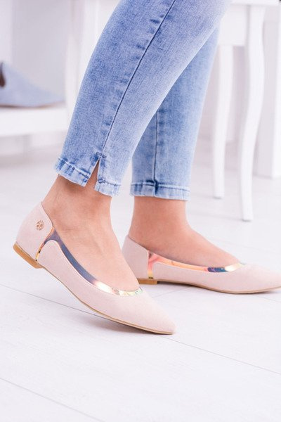 Lu boo priehľadné holografické baleríny v Spitz Ros Lison