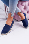 Dámské Espadrilky Big Star Tmavě Modré DD274A151