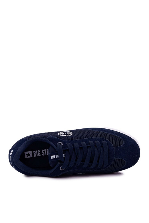 Pánske športové topánky Big Star Navy Blue DD174087