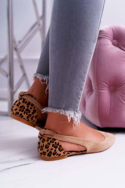 Lu Boo semišové baleríny Bezove Better