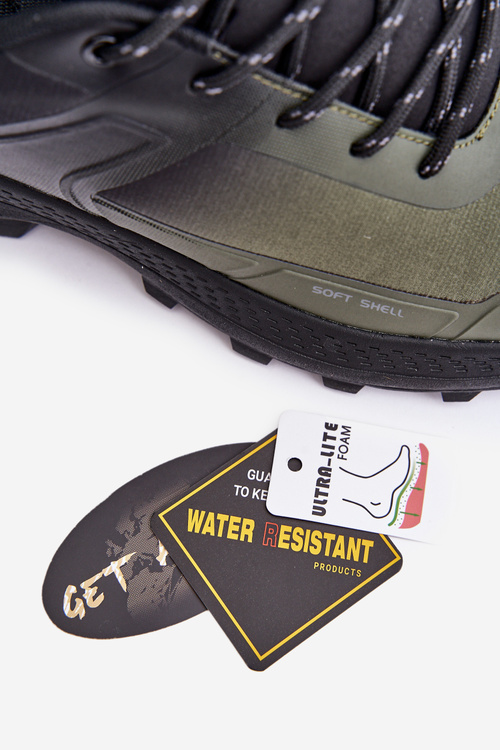 Ľahké Vodoodolné Športové Trekingové Topánky Pánske McBraun Zelené