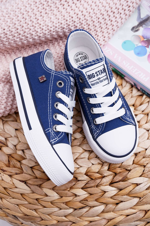 Dětská Obuv Tenisky Big Star FF374202 Tmavě Modré