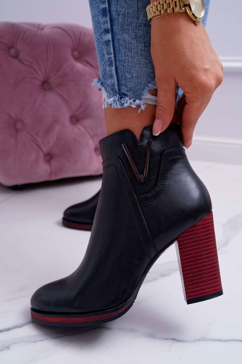 Dámské Kotníkové Boty Sergio Leone černé BT537