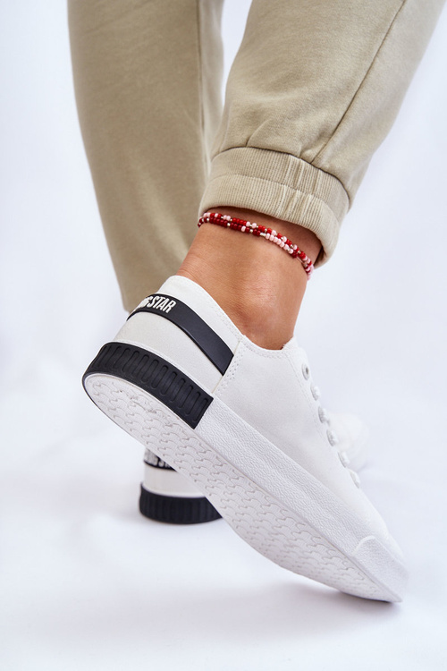 Dámské nízké tenisky Big Star LL274039 Bílá