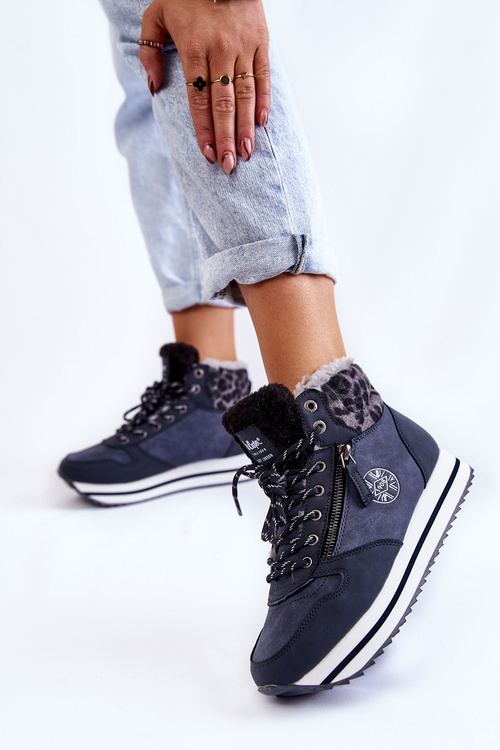 Izolované topánky žien Lee Cooper LCJ-22-31-1450 Navy Blue
