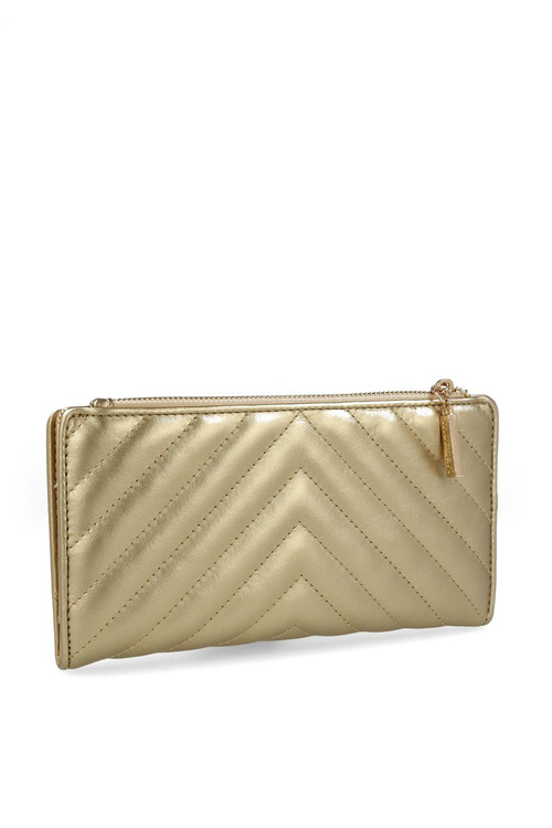 Dámska peňaženka Monnari Pur0010-023 prešívaná zlatá