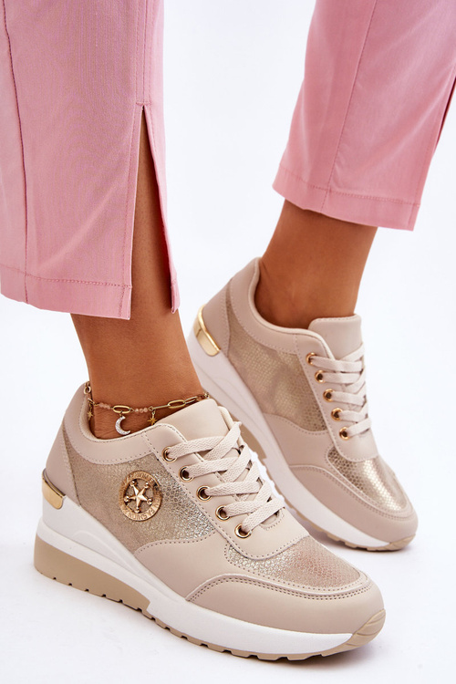 Módne tenisky pre béžovú jaliyah