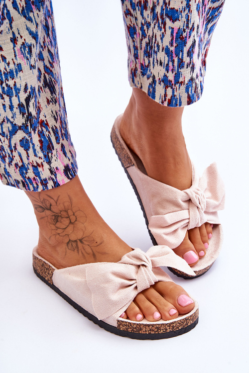 Nazouváky Na Korkové Podrážce Béžové Wendy