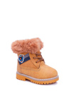 Dětské Chlapecká  Boty Teplé Camel Cobi