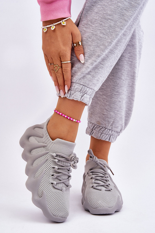 Dámske posuvné sivé tenisky myles