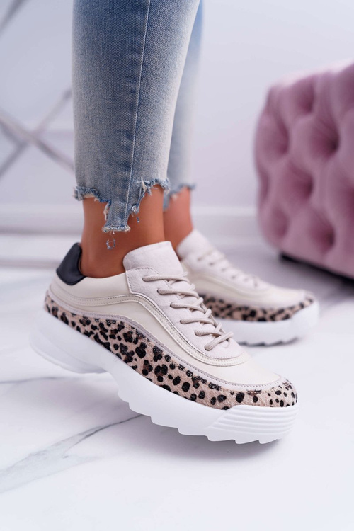 Dámske športové topánky Leopard Debora