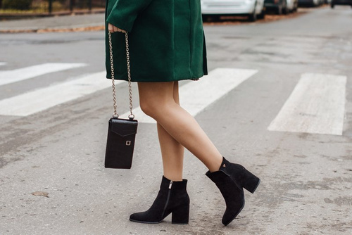 Dámske teplé ekologické topánky, čierna tak dobrá