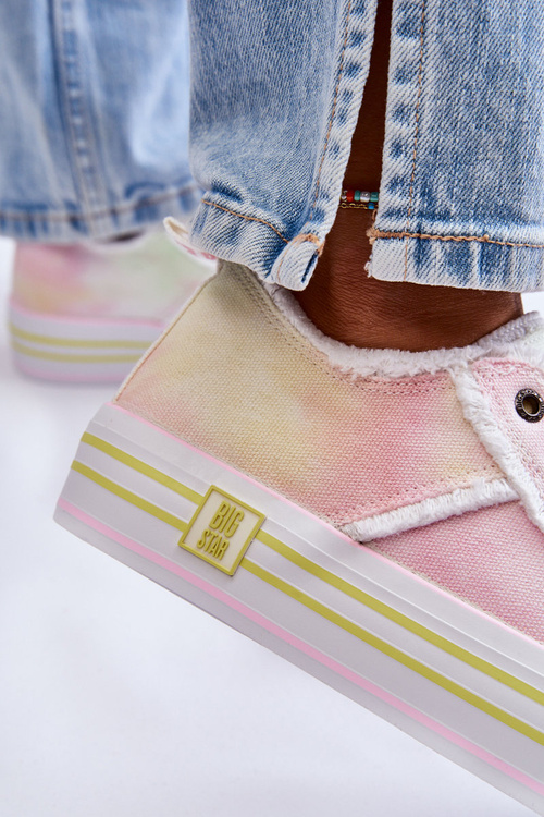 Dámské Nízký tenisky Big Star LL274174 Vícebarevné