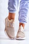 Dámske športové topánky, béžová lorane