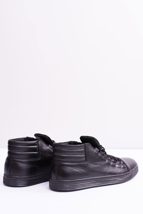 Pánské kožené Sneakers černé Torres