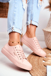 Dámske tenisky s veľkou hviezdou Pink GG274103