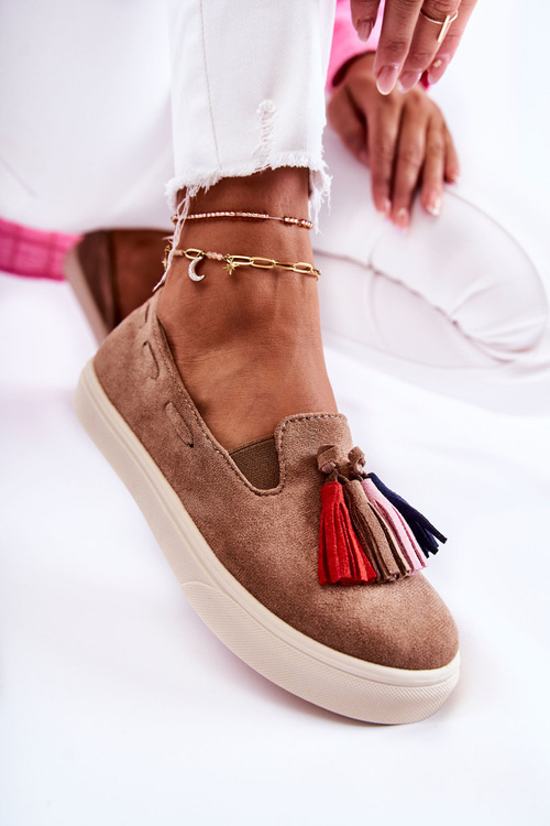 Dámské Tenisky Slip-On Hněde Venira