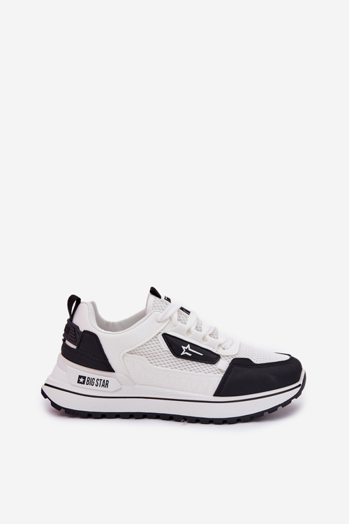 Dámska Športová Obuv Na Platforme Big Star RR274A223 HI-POLY SYSTEM Čierna-Biela