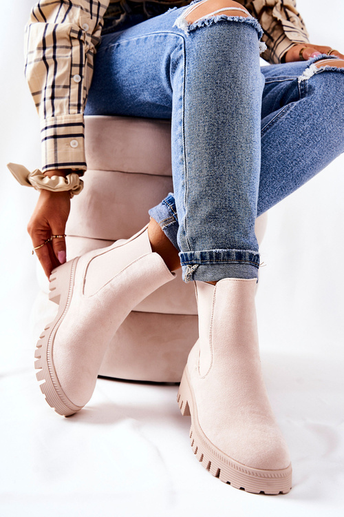 Semišové topánky izolované svetlo žobranie Tozzi