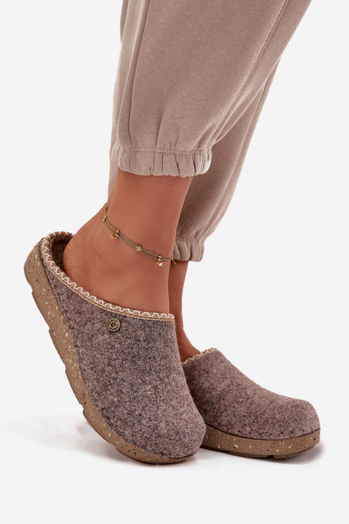 Domácí Obuv Dámské Pantofle Inblu ED000031 Béžové