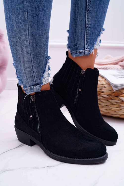 Dámske topánky Sergio Leone Black BT500 Jeronte