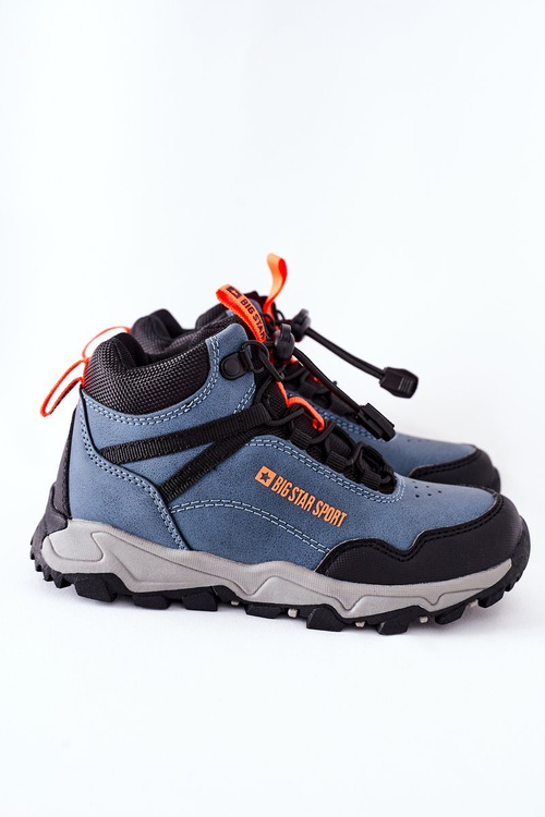 Veľká hviezda GG374048 Navy Blue Trekking Shoes