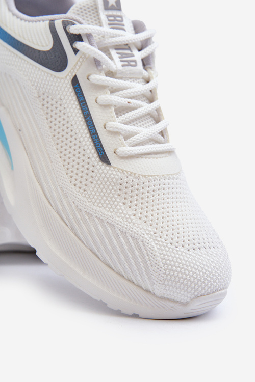 Pánské sportovní boty HI-POLY SYSTEM Big Star NN174374 Bílé