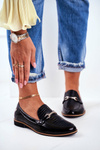 Dámska Maciejka lakovaná Maciejka Loafers Black 409A-01/00-1