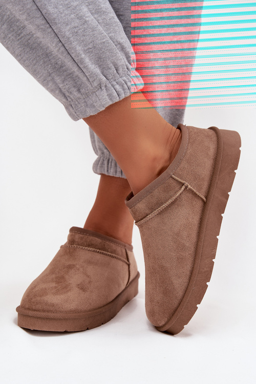 Dámské sněhule s teplou podšívkou tmavě šedé Serenne