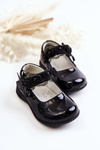 Black Evelyn Children's Saler Balerinas