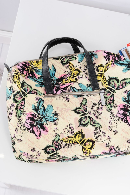 Veľká dámska kabelka na kupcu striebra + menšia kabelka