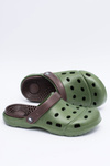 Pánské klasické nazouváky Kroksy EVA Zelené