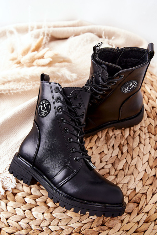 Izolované topánky pre deti čierna Rosalie