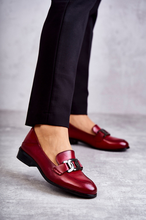 Módní kožené mokasíny Maroone Trine