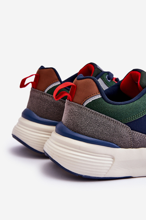 Pánská sportovní obuv Memory Foam Big Star LL174237 Vícebarevne