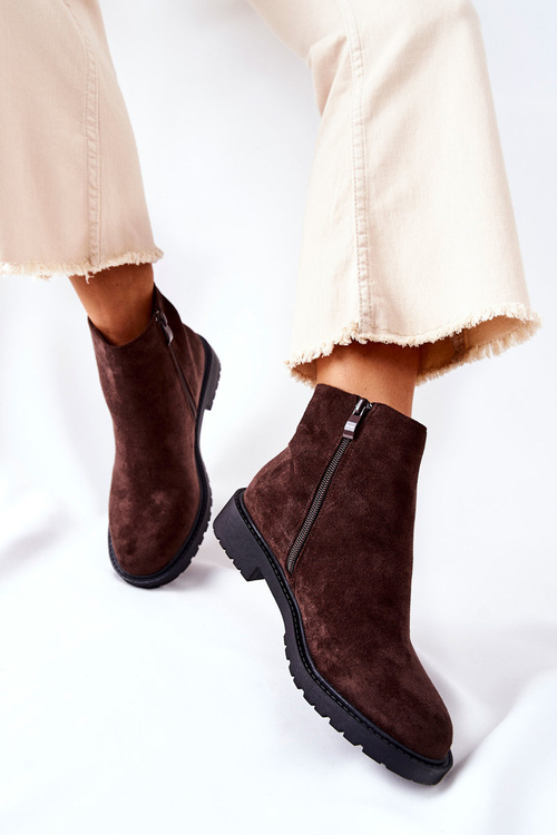 Ploché podpätky hnedé laurette topánky