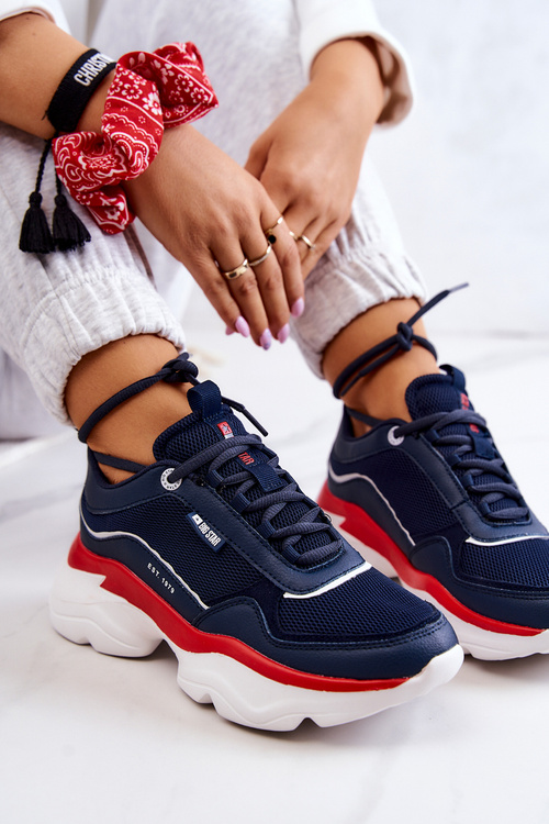 Dámske športové topánky Veľká hviezda JJ274A117 NAVY BLUE