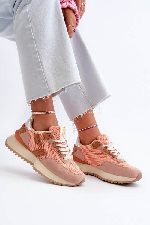 Dámske tenisky Big Star NN274976 Oranžové