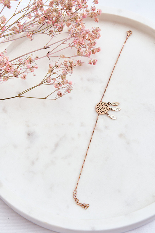 Dámsky náramok celebrity snov, chytač ružového zlata