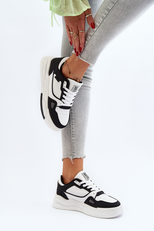 Dámské tenisky Big Star NN274669 Černobílé