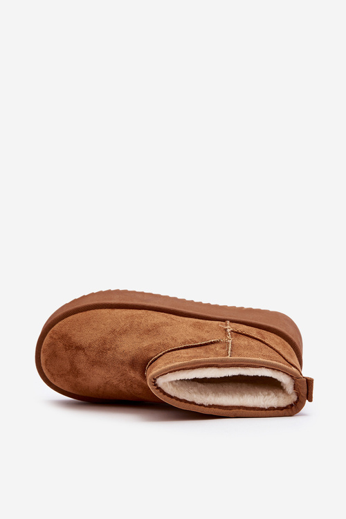 Dámské zimní boty na tlusté podrážce Camel Caliksa