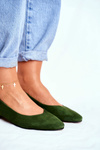 Maciejka Green Ballerinas 04482-09