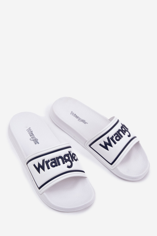 Pánske Sandále WRANGLER AVERELL SLIDER MEN LOW 20251042.1FG Biele